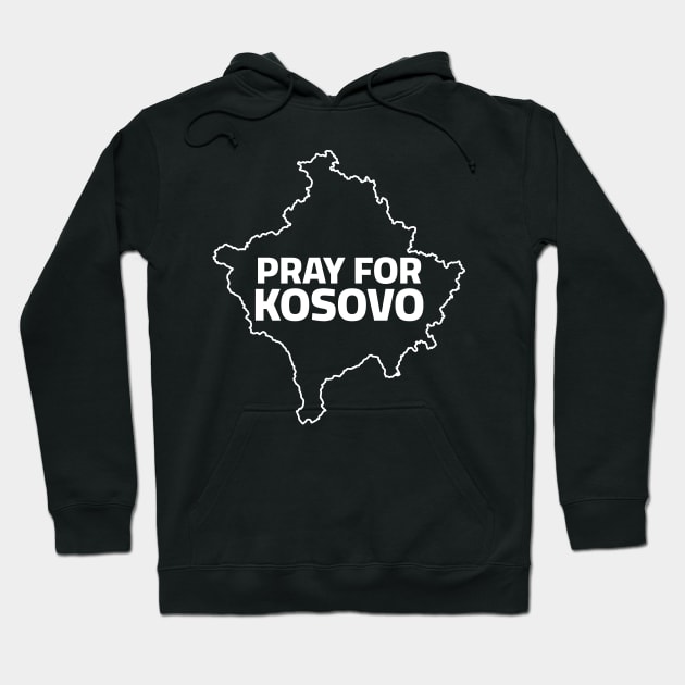 Pray For Kosovo Hoodie by crocozen